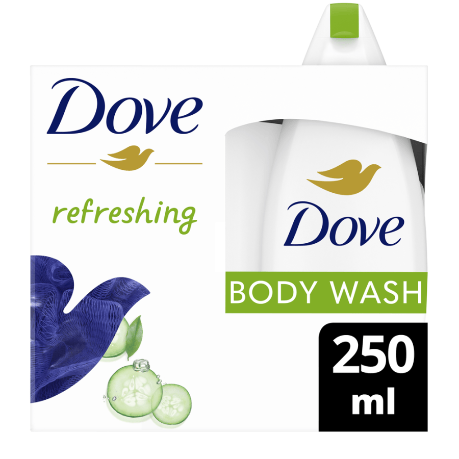 DOVE CUCUMBER REFRESHING B. WASH 250 ML