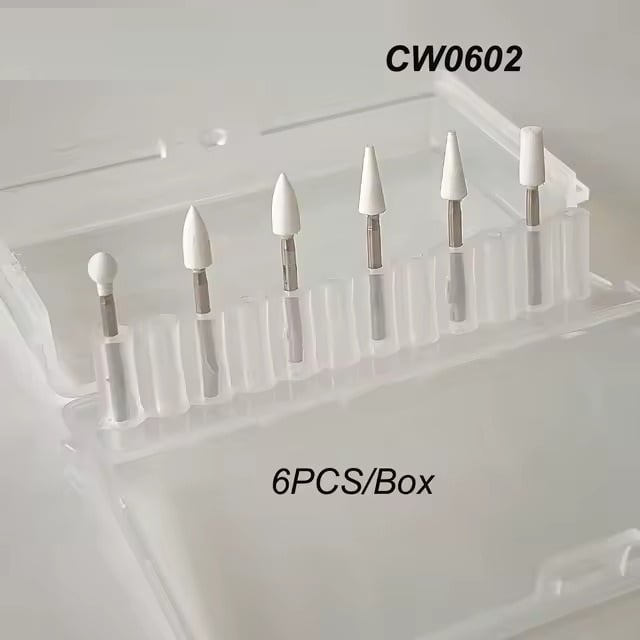 Assorted Silicon Stone Burs P/K 6