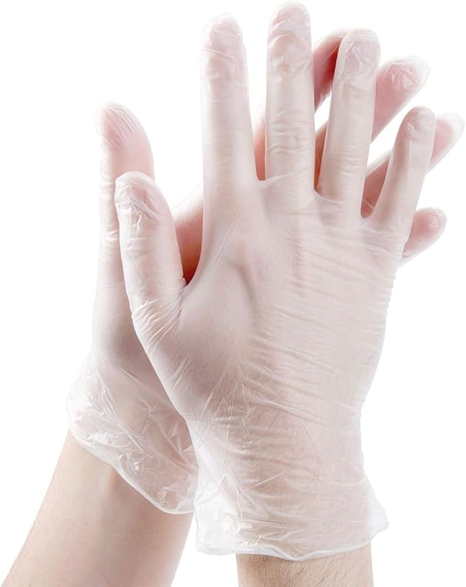 Vinyl Examination Gloves P/K 100