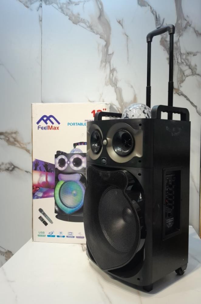 سماعة ومكبر صوت FEELMAX بلوتوث مع اضاءة FL-834