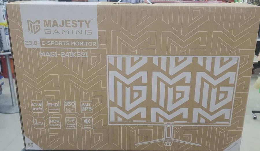 شاشة ألعاب ماجيستي (Majesty Gaming E-Sports Monitor) مقاس 23.8 بوصة.
