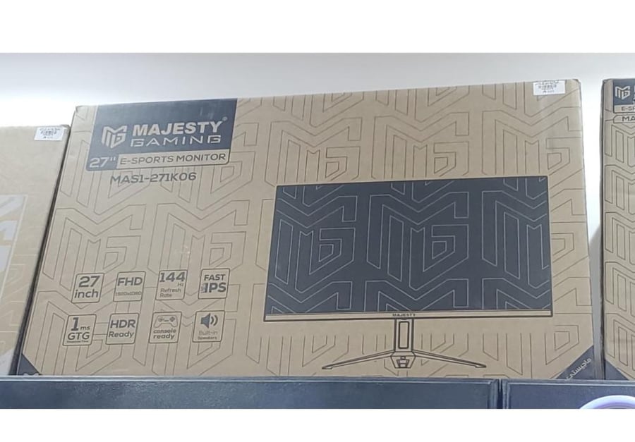 شاشة ألعاب ماجيستي (Majesty Gaming) مقاس 27 بوصة، موديل MAS1-271K06.