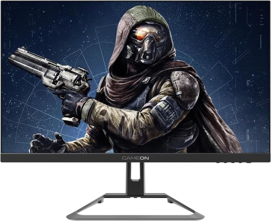 شاشة ألعاب GAMEON GOE24FHD165 مقاس 24 بوصة FHD 165 هرتز 1 مللي ثانية (1920 × 1080) مسطحة IPS مع Gsync