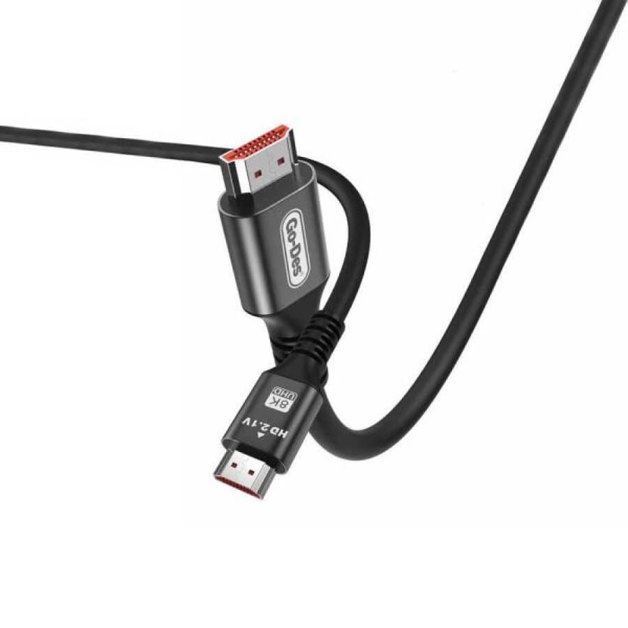 Go Des GD-HM828 HDTV Video and Audio Transmitter HDMI Cable Ultra HD 8K 4320p 2M