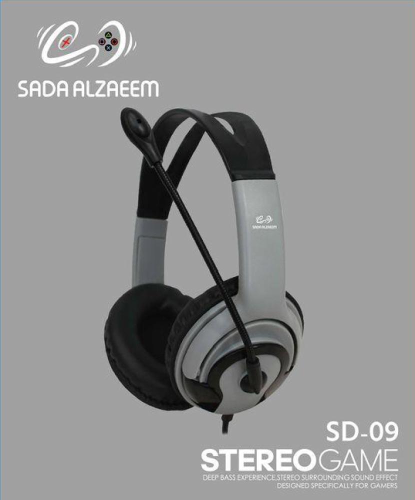 سماعة رأس للالعاب sadaalzaeem SD-09 RGB