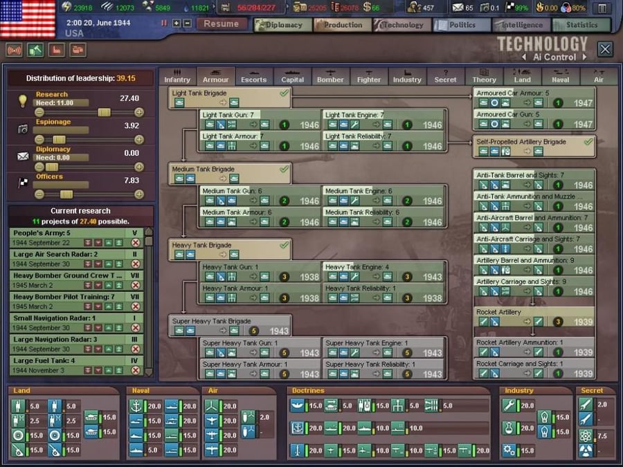 Hearts of Iron III screenshot 1