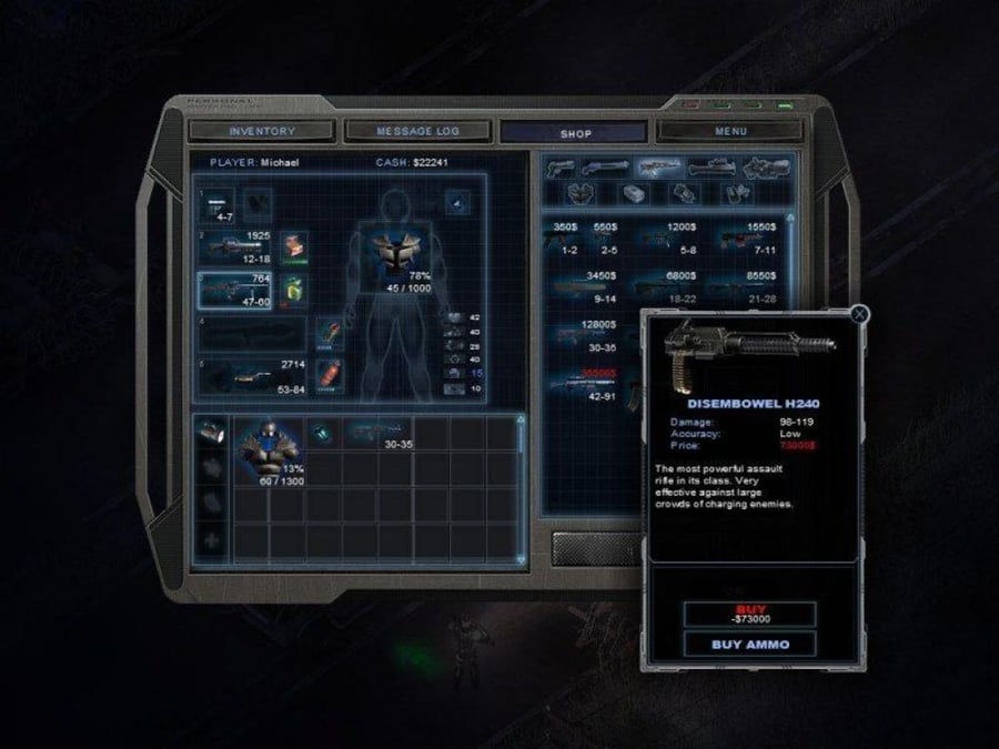 Alien Shooter 2 screenshot 1