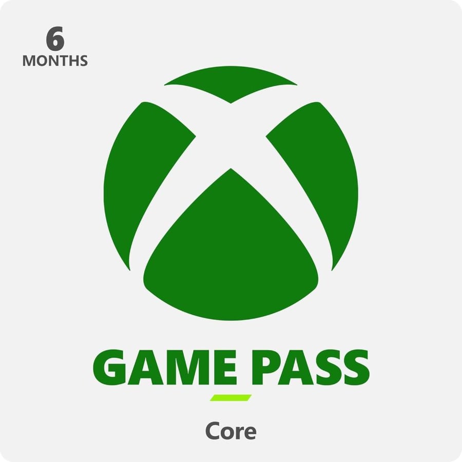 أشتراك أكس بوكس قيم باس كور Xbox Game Pass Core 6 month