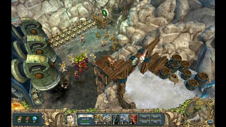Kings Bounty The Legend gameplay screenshot