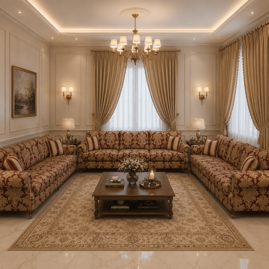 طقم كنب مودرن مجلس عالي الجودة SOF 0067