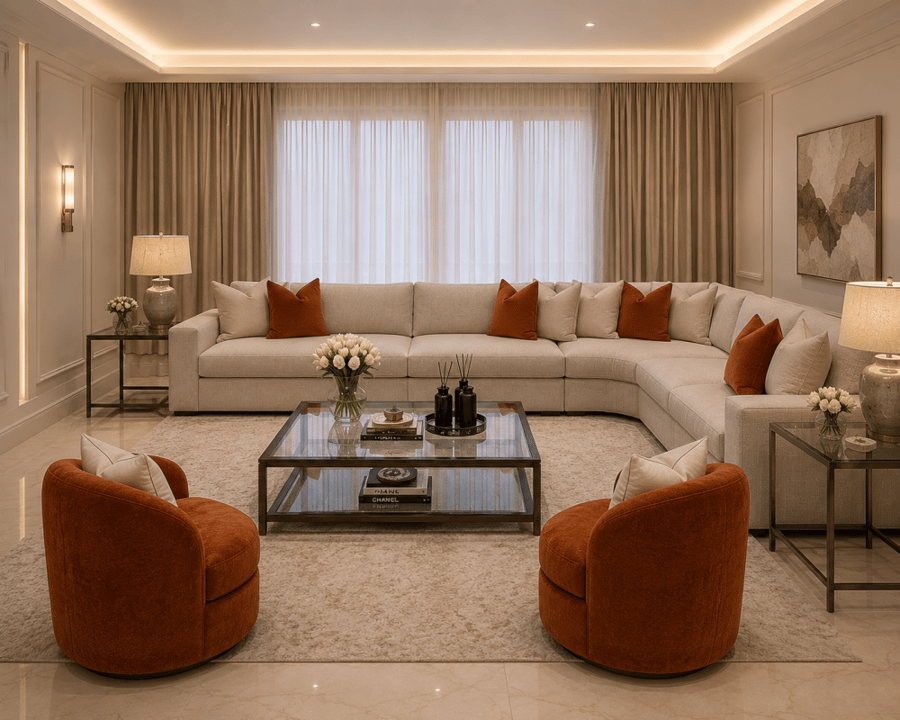 كنب زاوية مودرن 0017