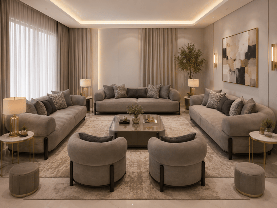 Modern sofa set, high-quality majlis SOF 0061