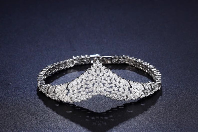 Necklace Earring and Bracelet Ring Set