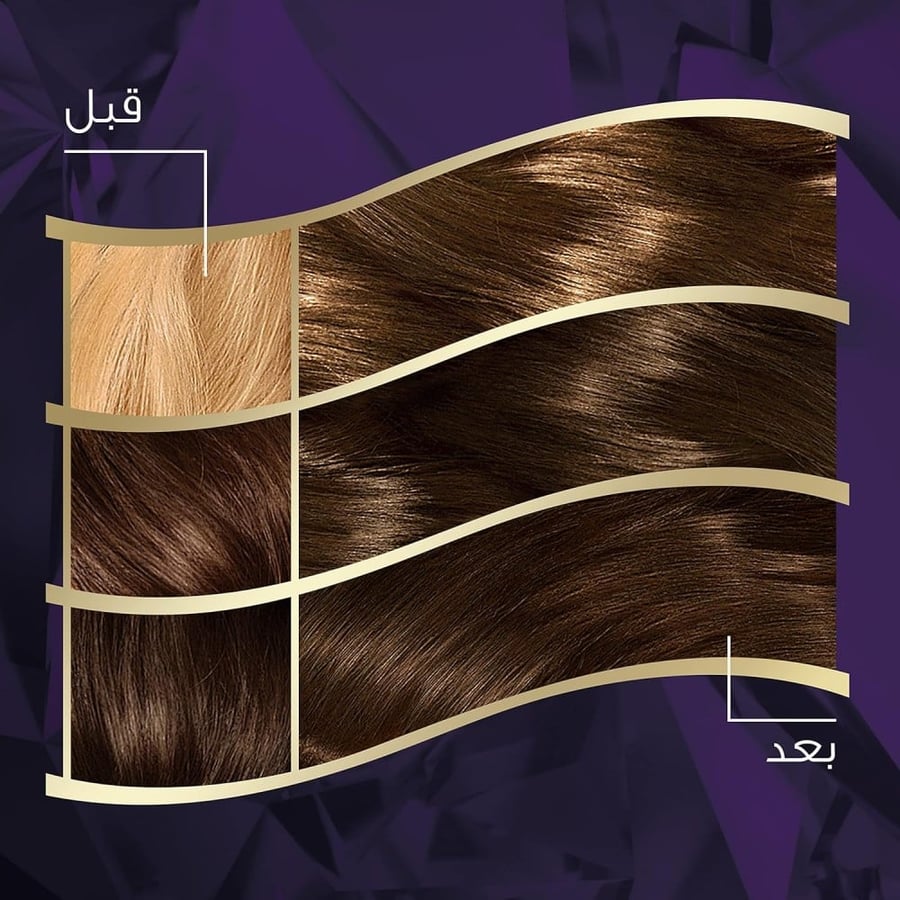 صبغة شعر كولستون انتنس كستنائي غامق ساحر 4-303