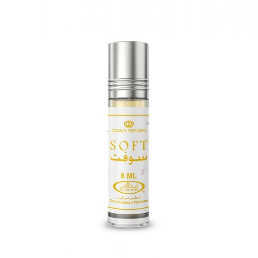رول زيت عطري سوفت من الرحاب - 6 مل