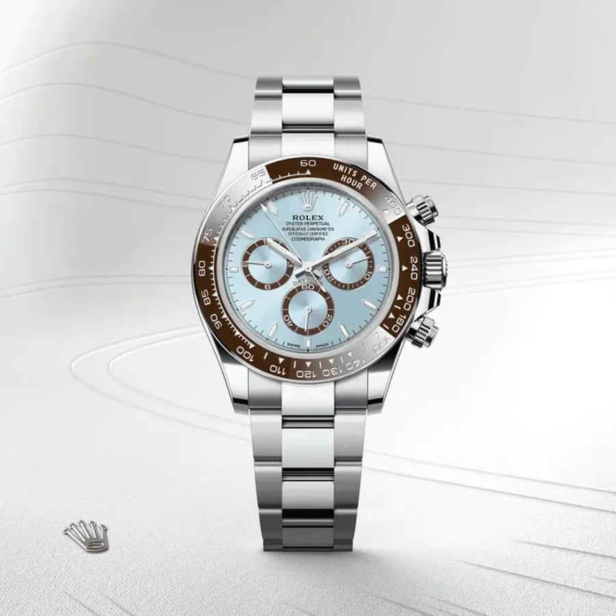 ساعة كوزموغراف دايتونا، أويستر، 40 مم، بلاتينيوم، M126506-0001