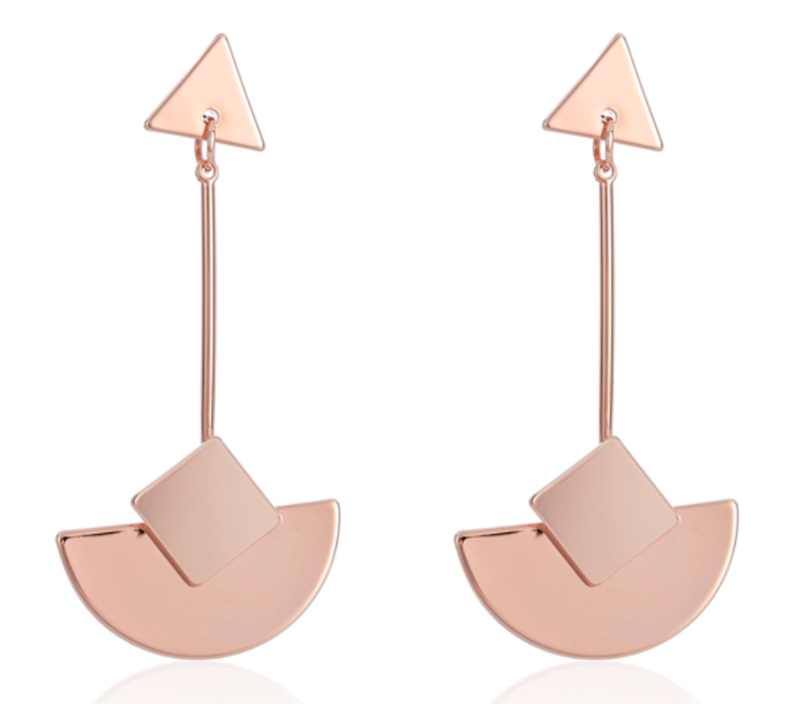 Pink earrings