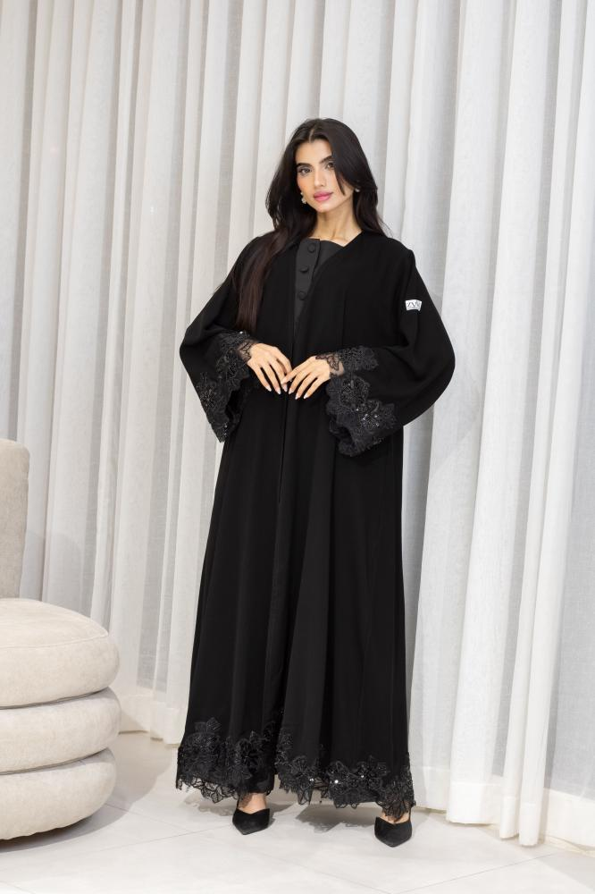 عباية تطريز يدوي