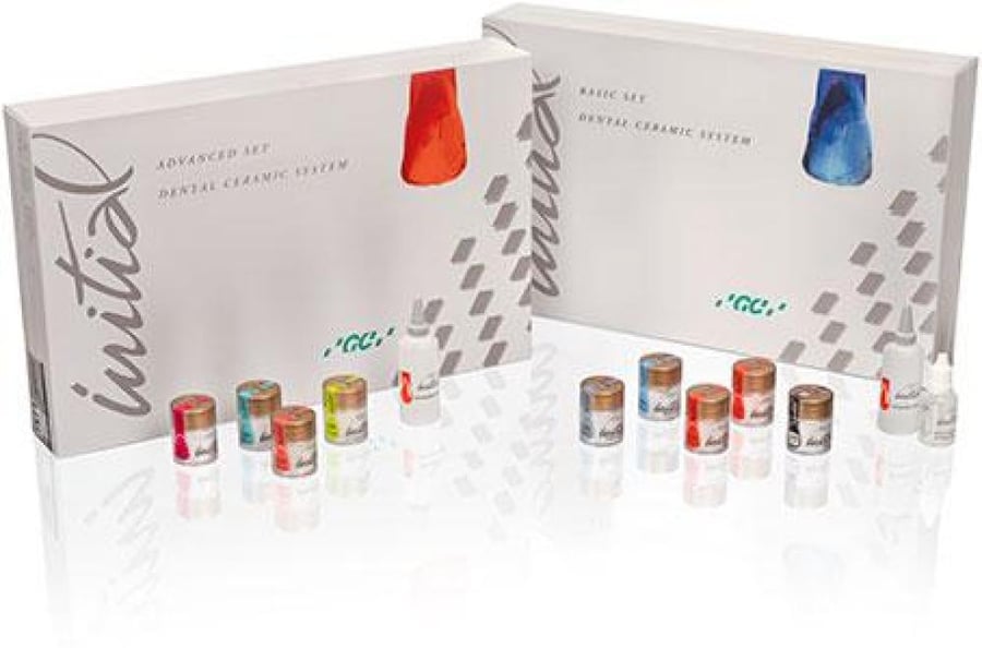 GC Initial IQ Lustre Paste ONE Enamel Effect Shade OP L OP 4g - Lustre Enamel Fog