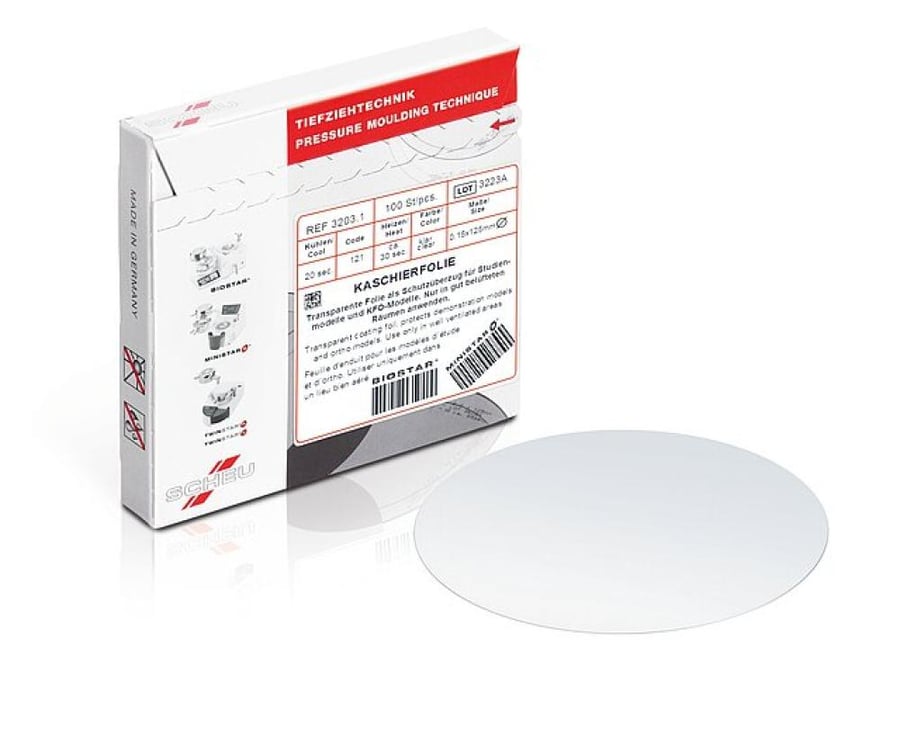 Coating Foil 0.15x125mm rd | Thin protective coating 0.15mm for paving protection