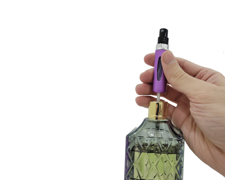 عبوة عطر قابلة للتعبئة