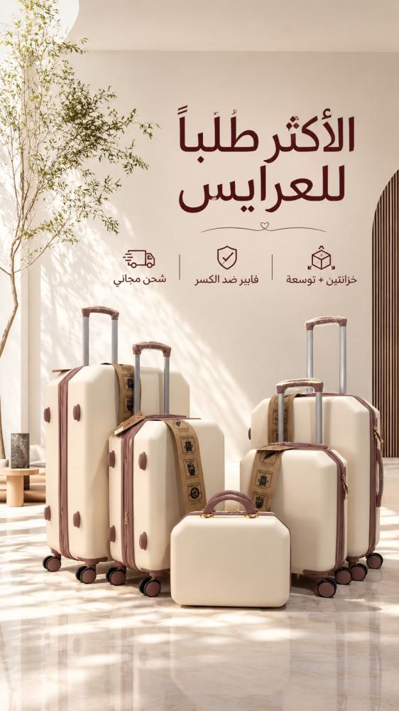 طقم للعرايس والسفر 5 قطع