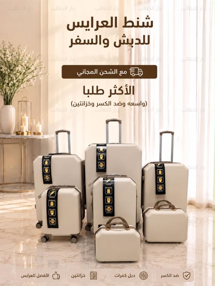 طقم لدبش العرايس  7 قطع
