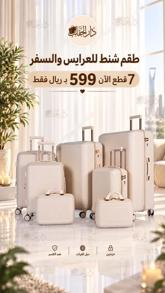 طقم عرايسي انيق 7 قطع
