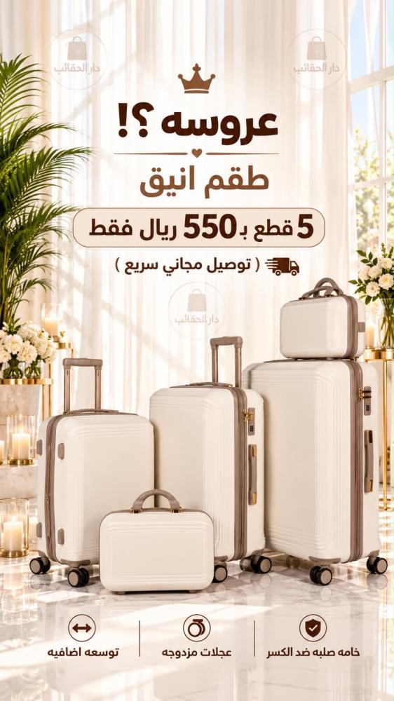 طقم للدبش والسفر قطع