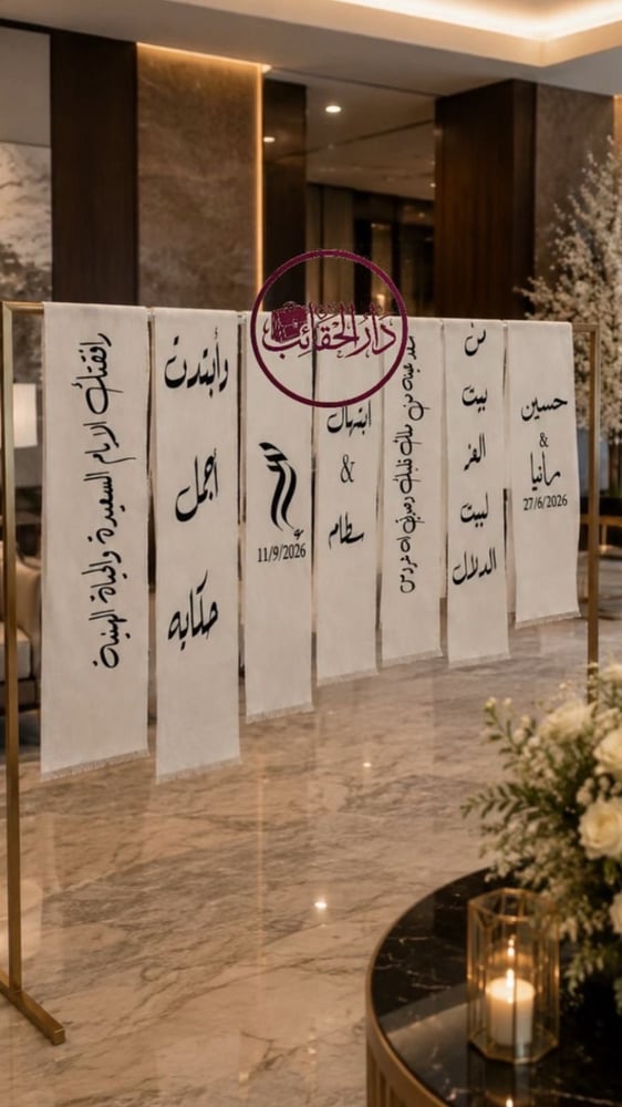 شرايط شنط دبش العروسه ( 4 قطع )