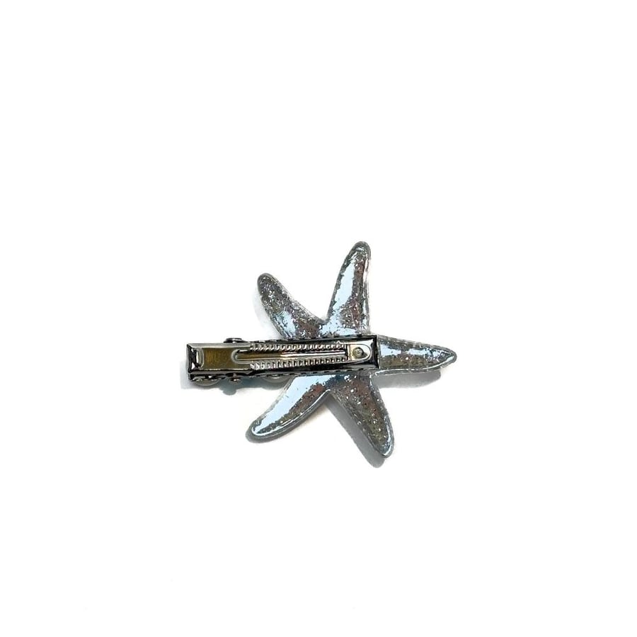Starfish hair clip
