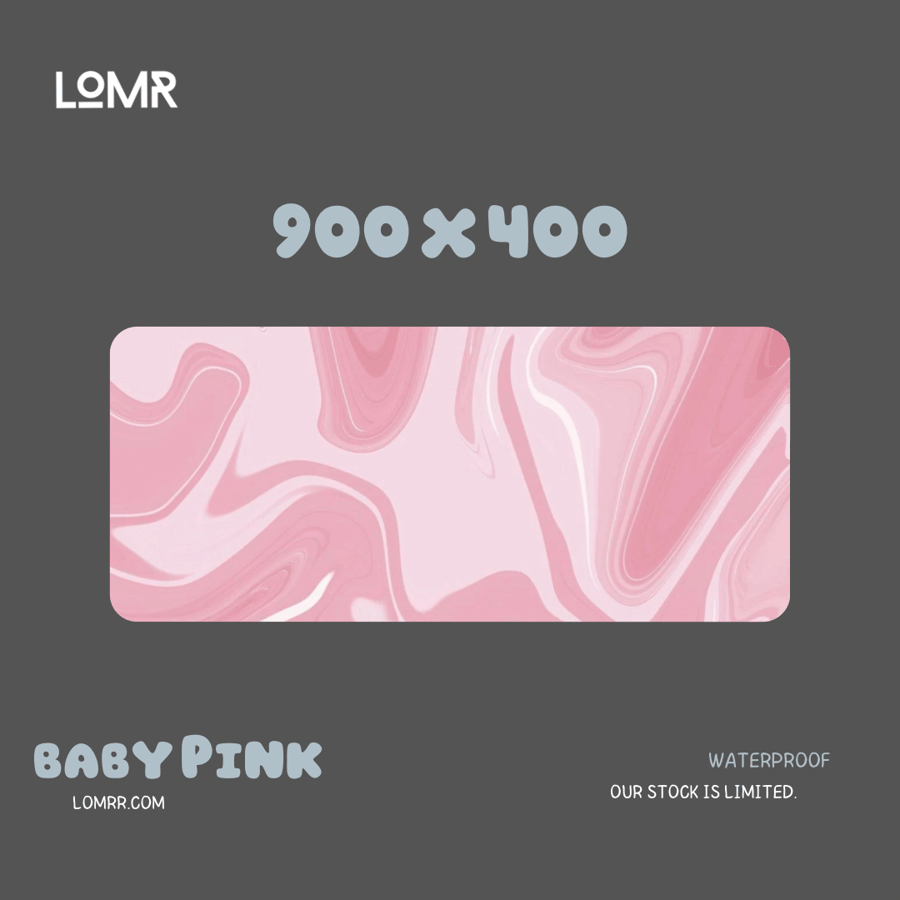 Mousepad Baby Pink - ماوس باد  بيبي بينك