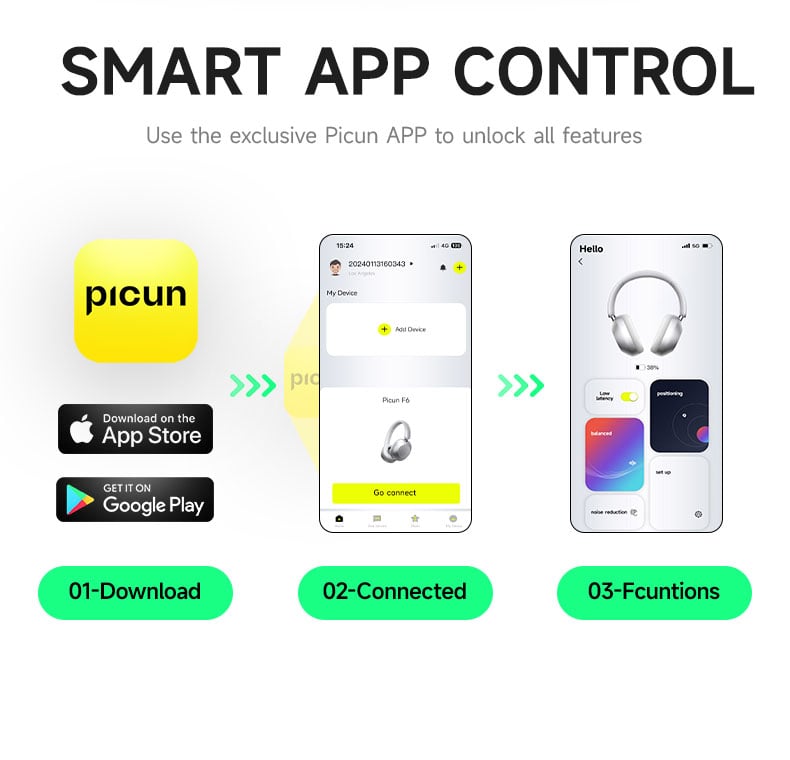 سماعه Picun F6