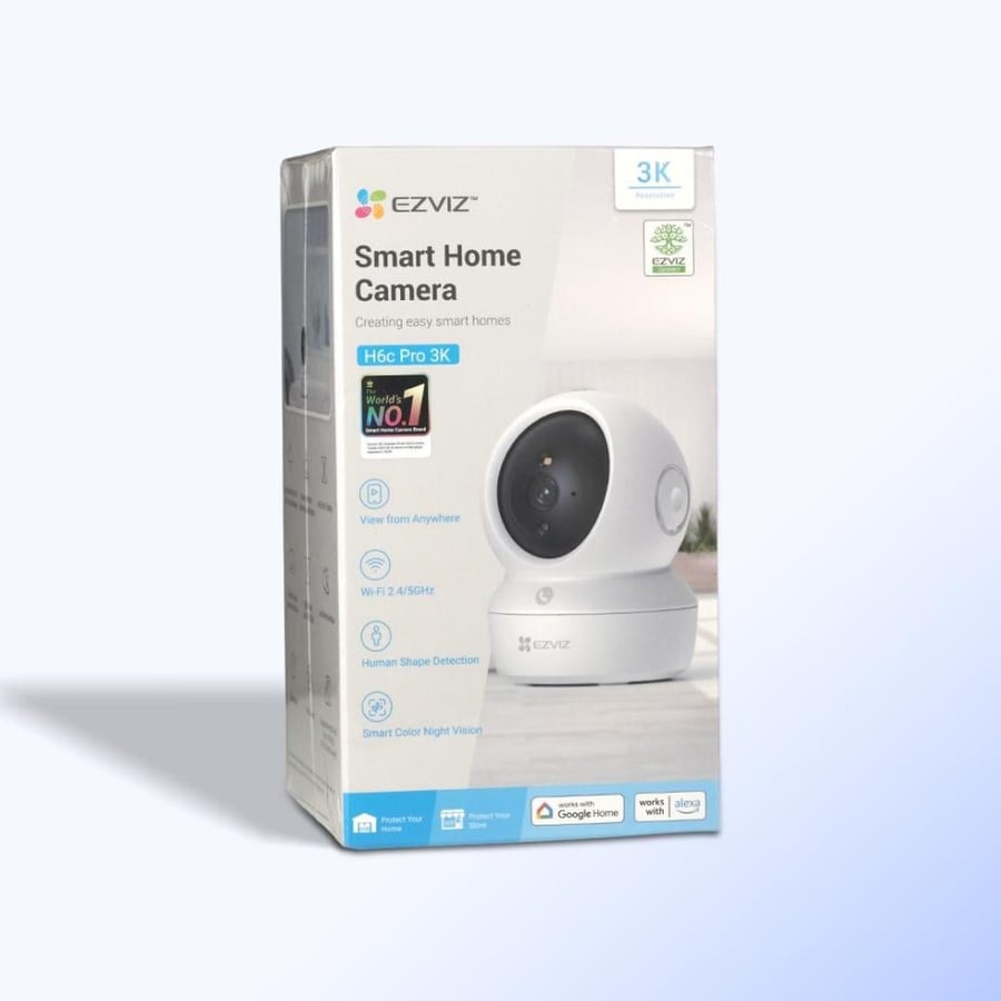 كاميرا EZVIZ H6c Pro 3K Wi-Fi ذكية متحركة بدقة 3K – موديل CS-H6c-R105-1J5WF