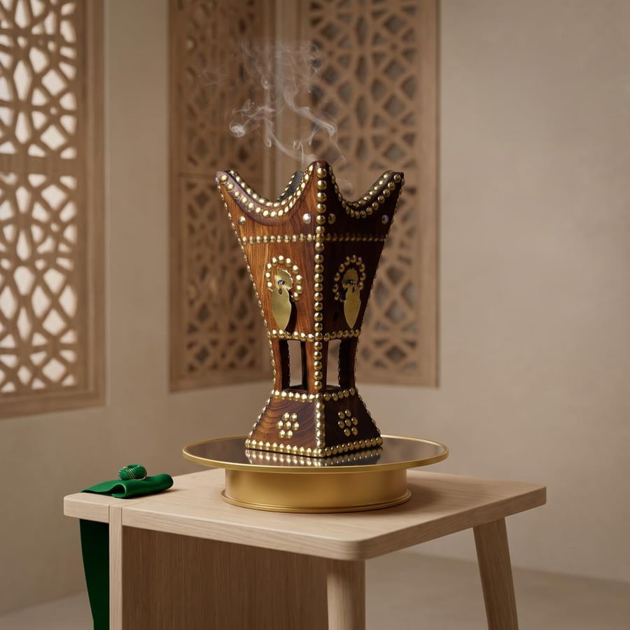 صحن دوار ديكوري كهربائي (شحن)