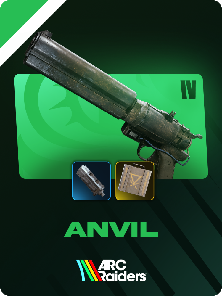سلاح Anvil IV مع اضافات