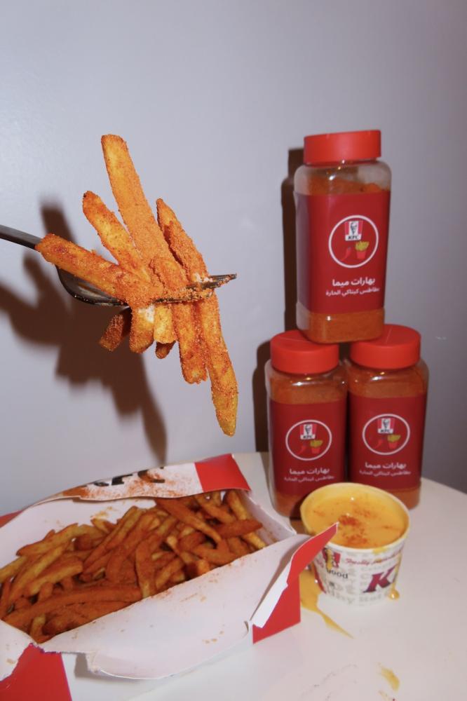 ‎بهارات بطاطس كنتاكي الحارKFC 240 ج Spicy KFC fries seasoning – 240 g
