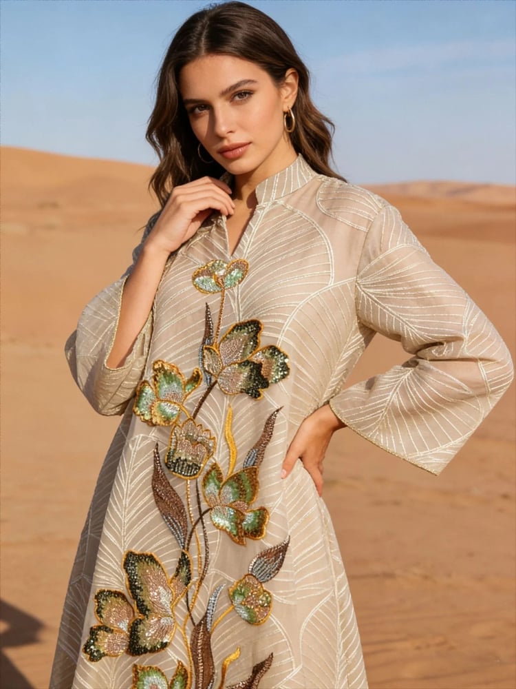جلابية أناقة الصحراء