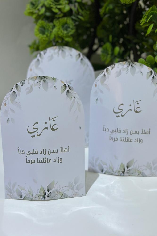 ثيم استقبال بيبي غازي