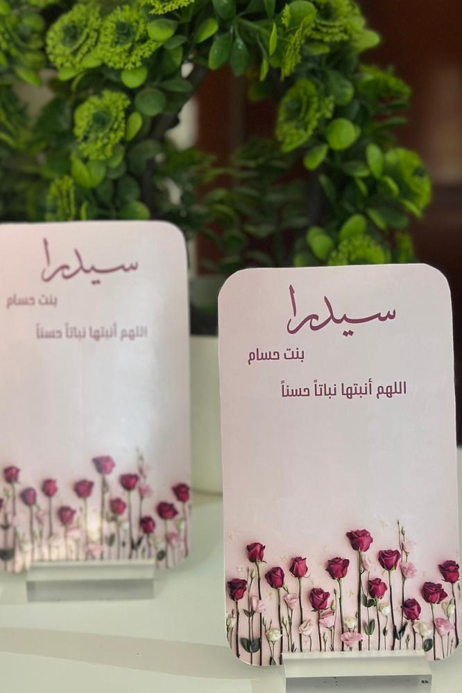 ثيم استقبال بيبي سيدرا