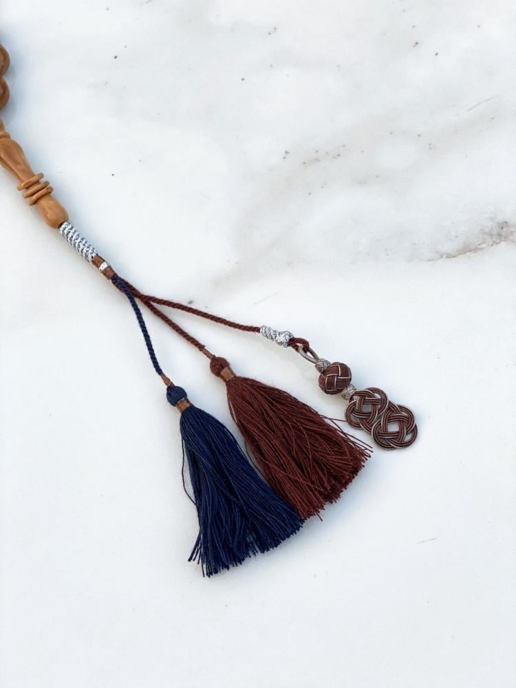 Natural coconut prayer bead