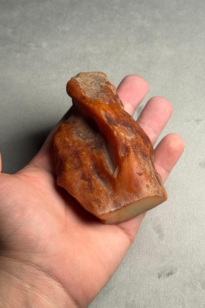 Natural amber stone