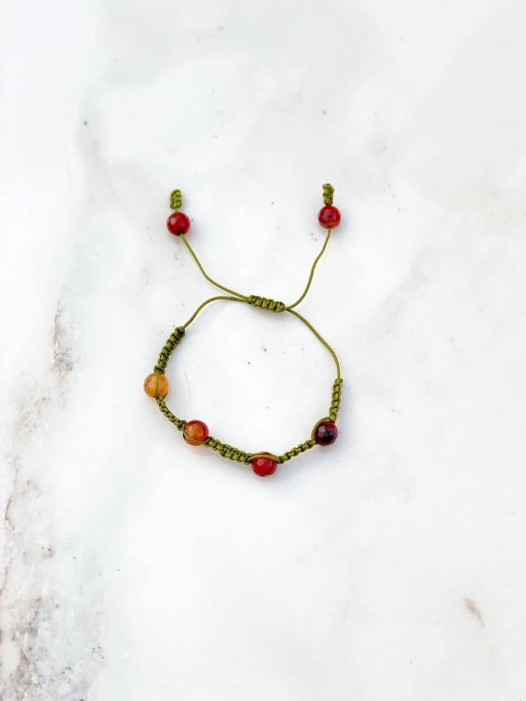 Agate stone bracelet