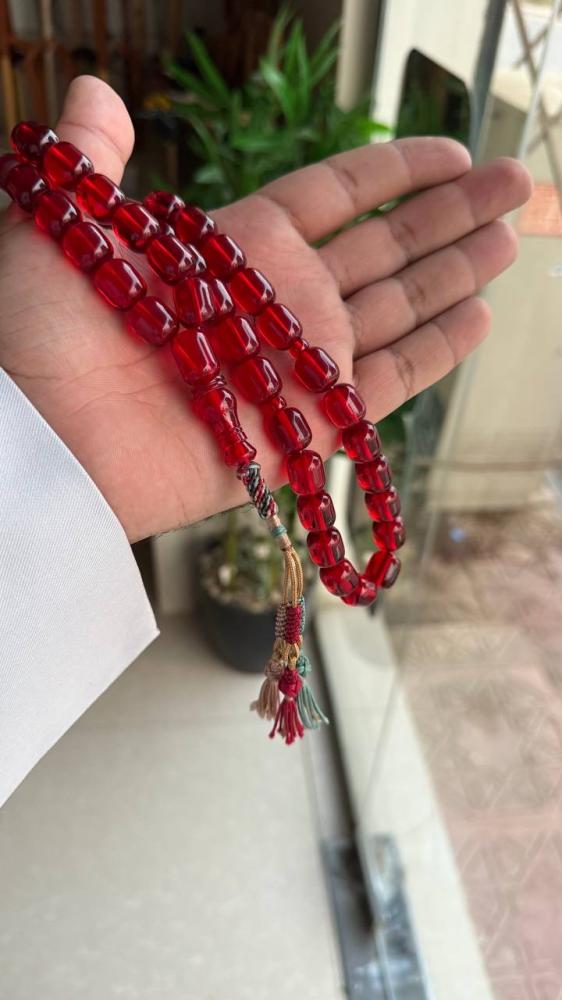 A Zafran rosary with its scent