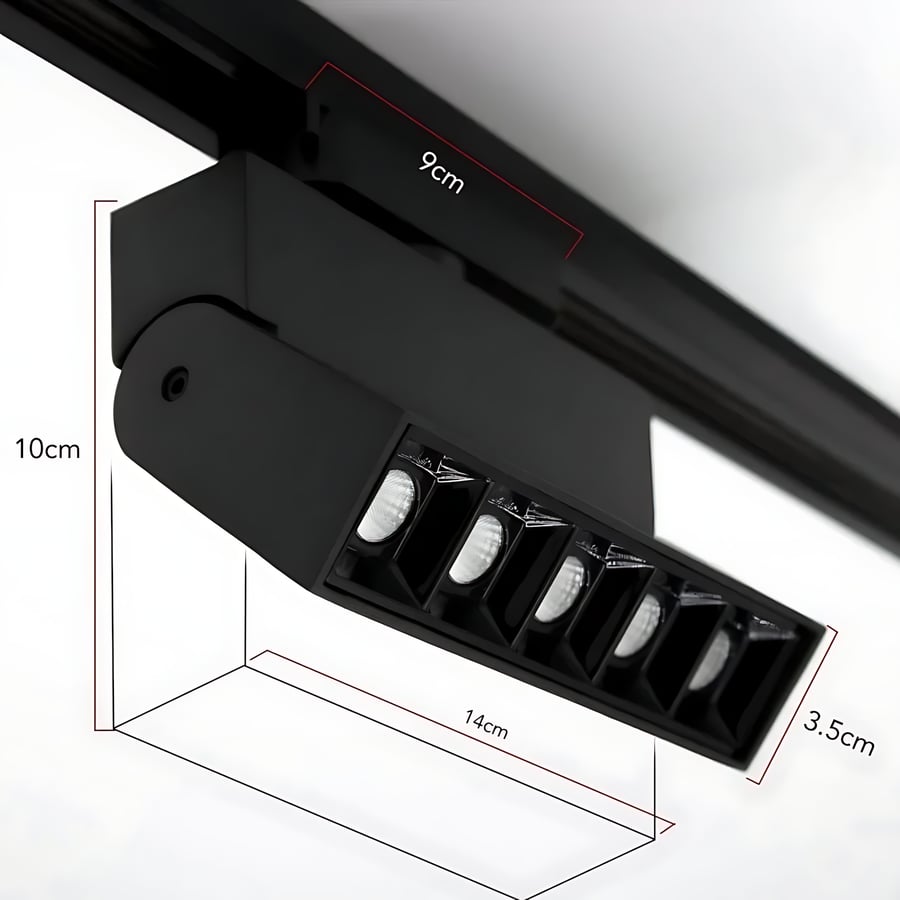 LED flashlight with movable lenses, smart phone control, full control over all lighting aspects via mobile app or voice commands through Google Assistant and Amazon Alexa. 3-year warranty.