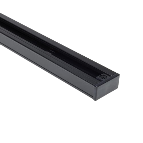 Aluminum 1 meter light channel available in black, Aidi, 5-year warranty.
