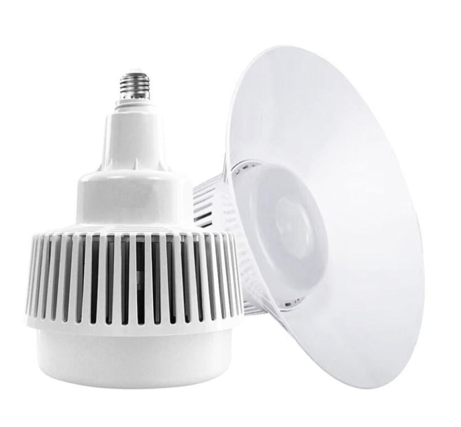 Hangar flashlight, white turban | Power 200W-150W | Lighting 4000K and 6500K and 3000K | High quality and clarity | 2-year warranty