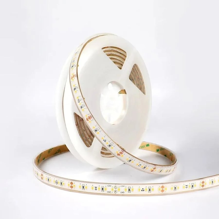 شريط انارة ٥متر اس ام دي ١٢فولت ١٠واط خارجي SD-12V-SMD IP65 ــ ضمان 2 سنوات.