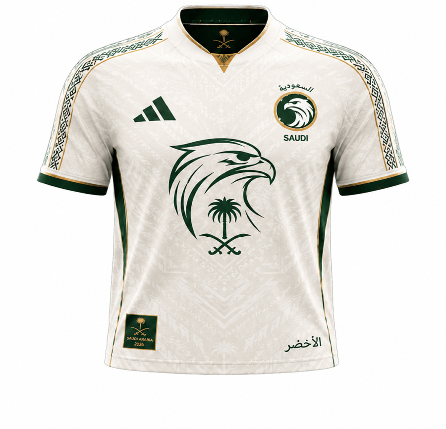 تيشيرت المنتخب السعودي 2026 – تصميم خاص فاخر