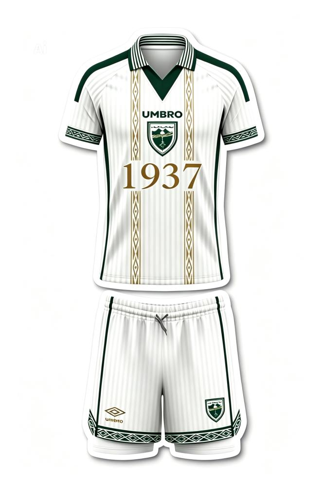 طقم الأهلي السعودي الكلاسيكي تصميم فاخر من متجرالتميز